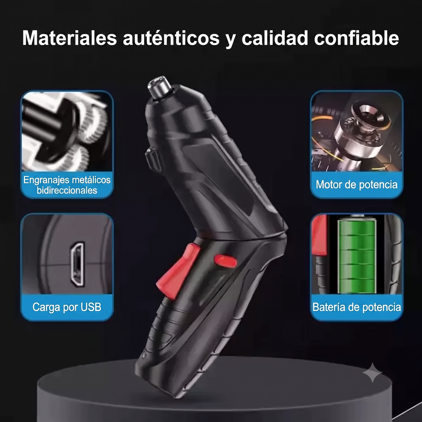 DESTORNILLADOR ELÉCTRICO INALÁMBRICO