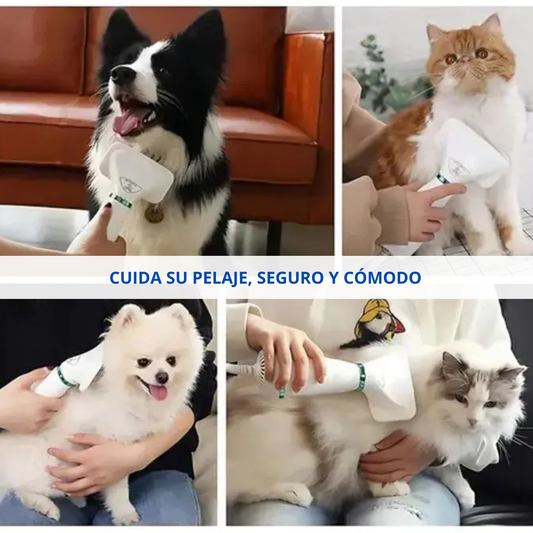 Cepillo Y Secador De Mascotas 2 En 1