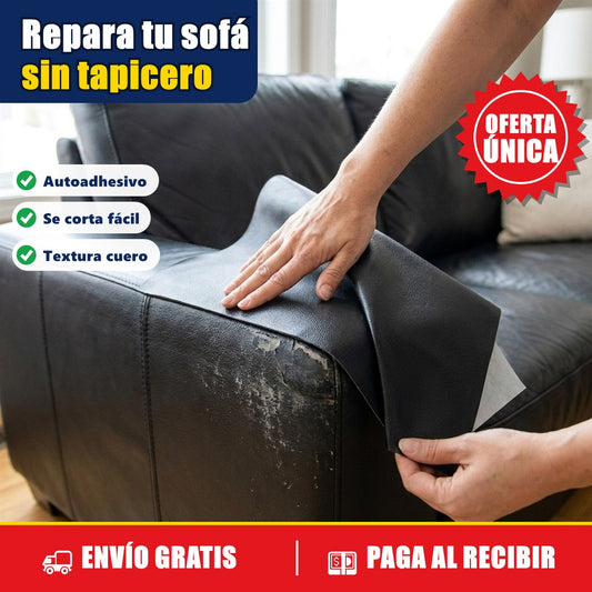 CueroFix - Rollo de Cuero Adhesivo de Reparación