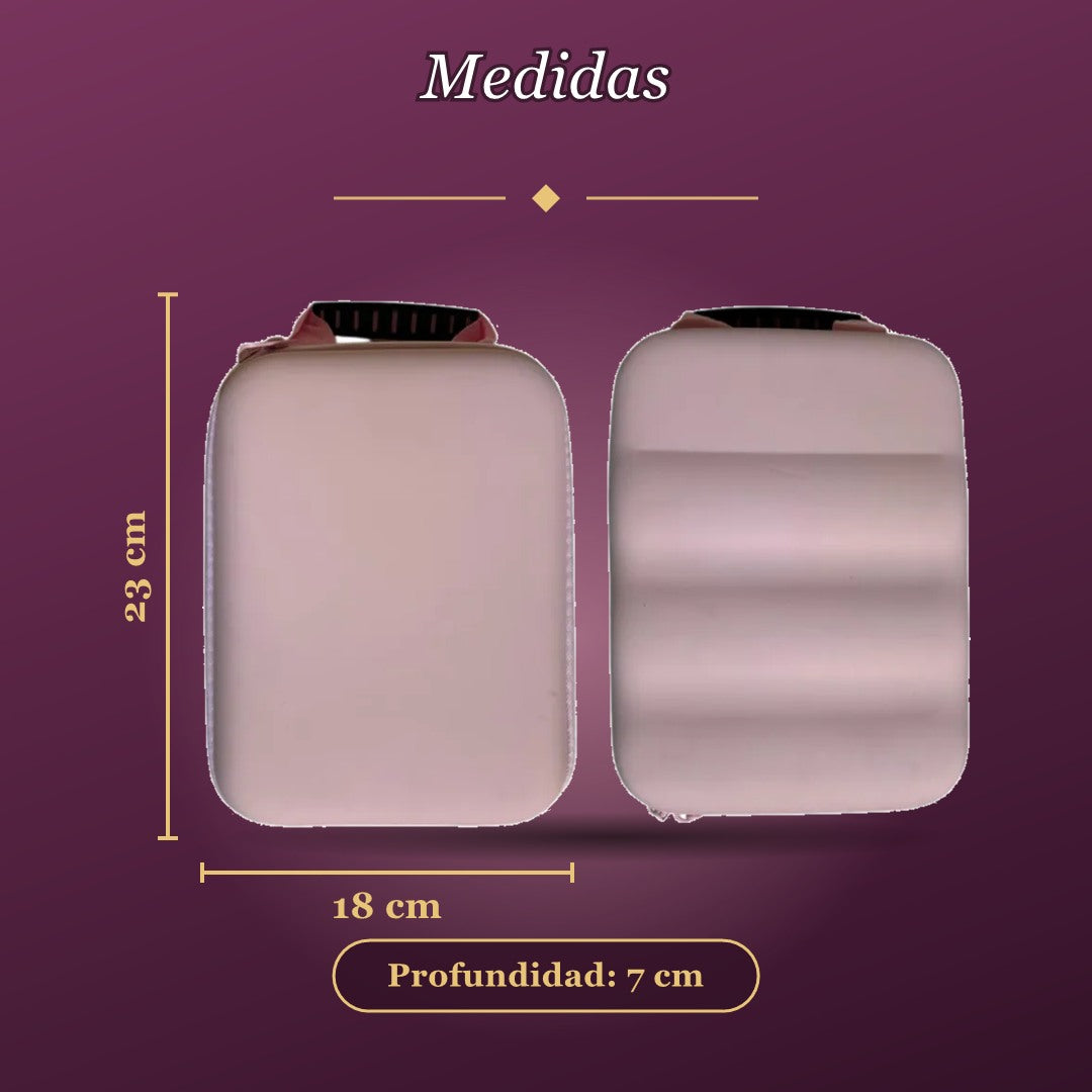 MaquiLuz - Estuche de Maquillaje con Espejo LED