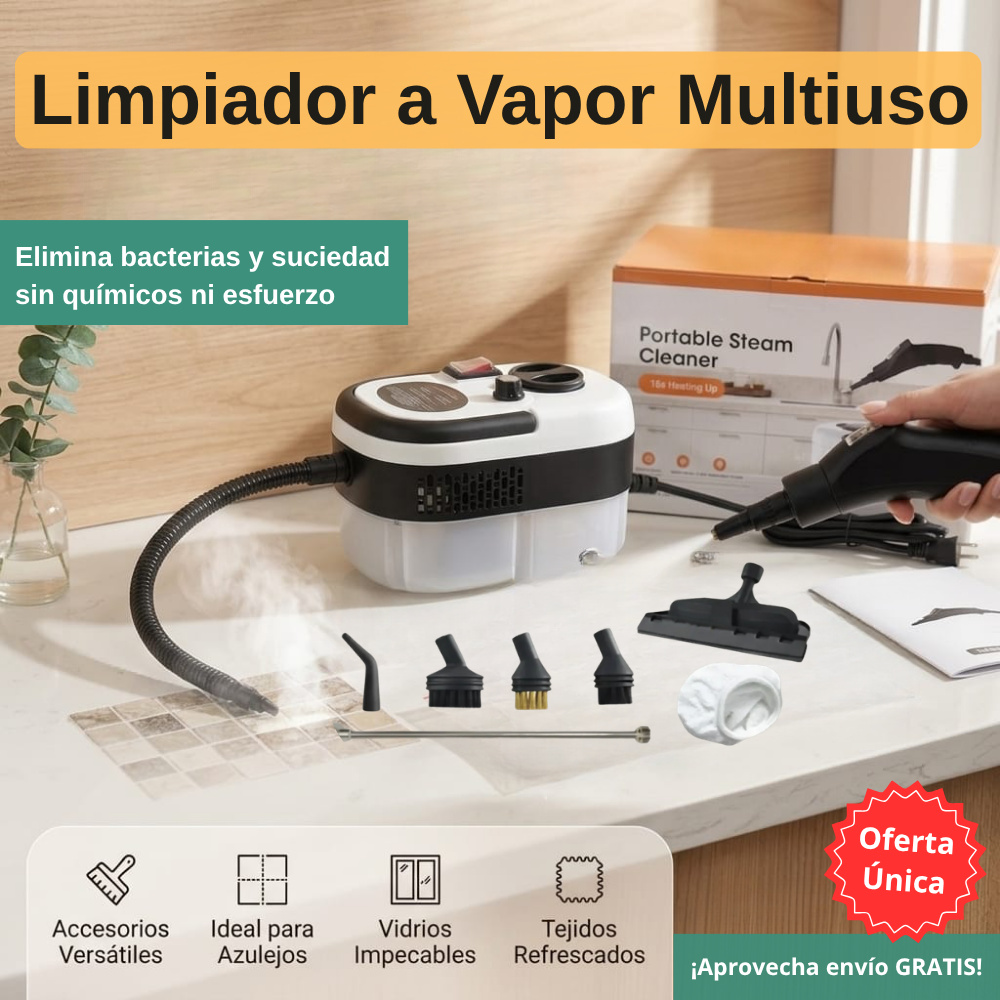 Limpiador A Vapor Multiuso