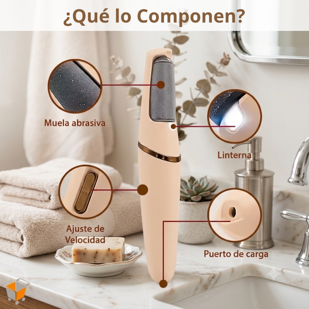 Removedor de Callos Recargable