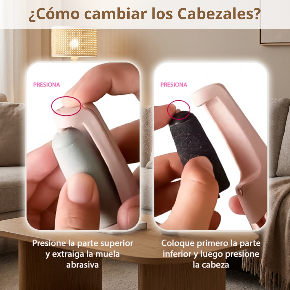 Removedor de Callos Recargable