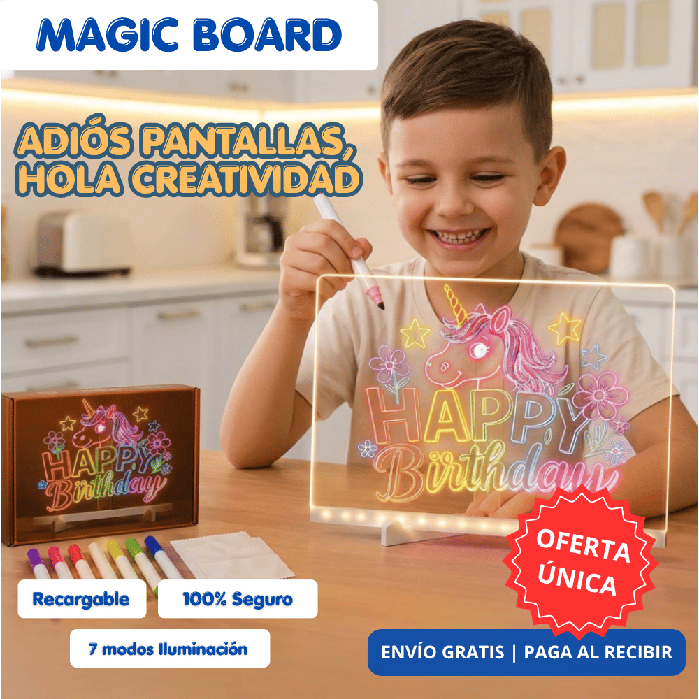 MagicBoard - Pizarra Mágica Acrílica