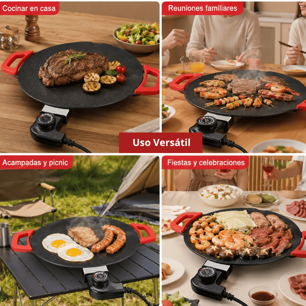 PiedraGrill - Plancha Eléctrica de Piedra