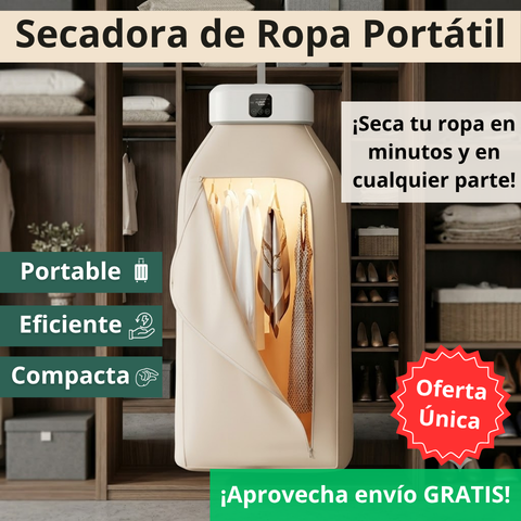 Secadora Ropa Portátil