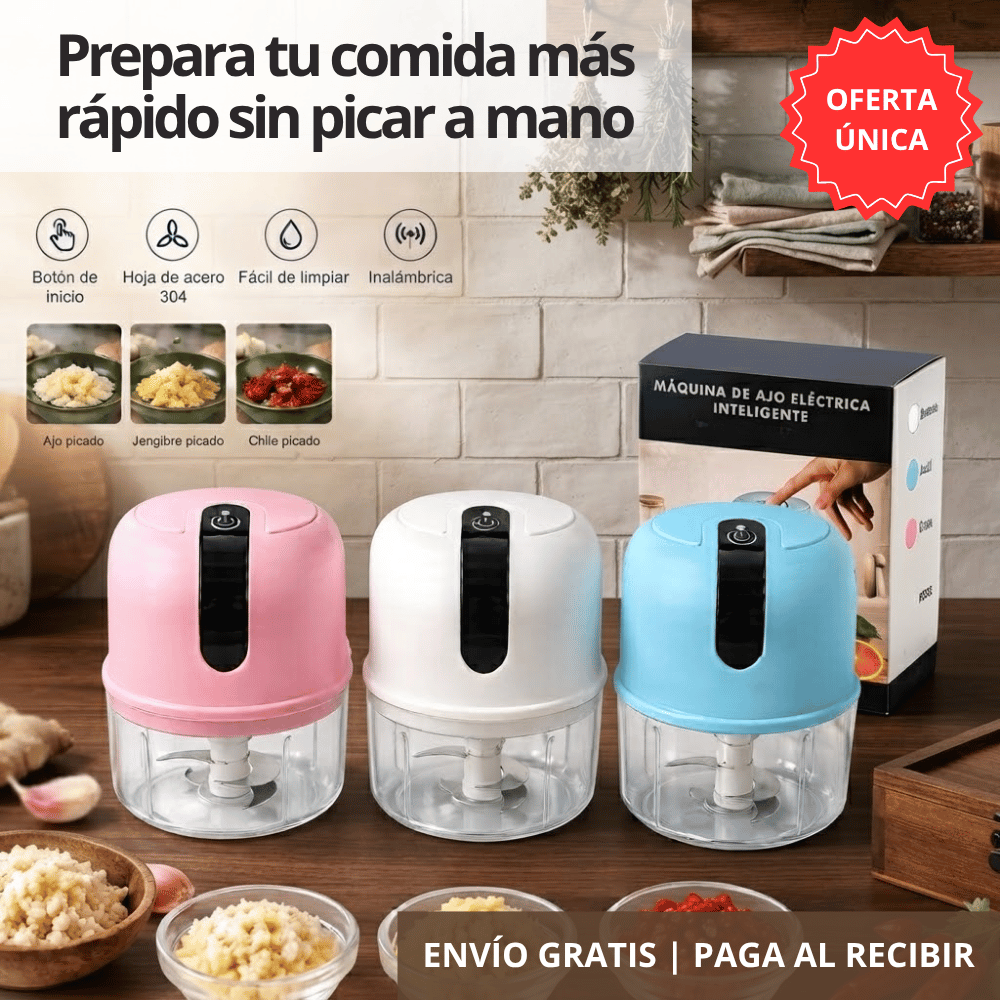 ChefMini - Procesador De Alimentos Electrico 250ML