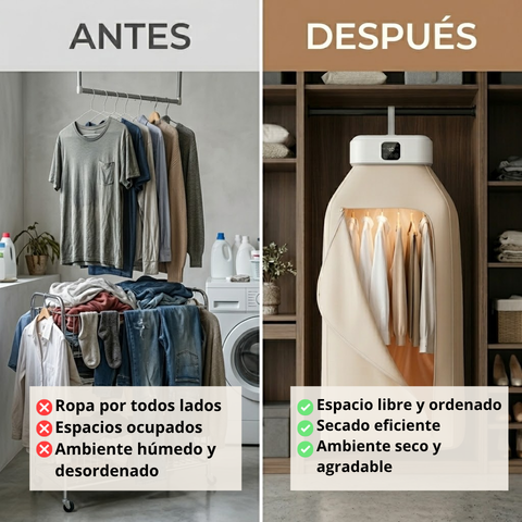 Secadora Ropa Portátil